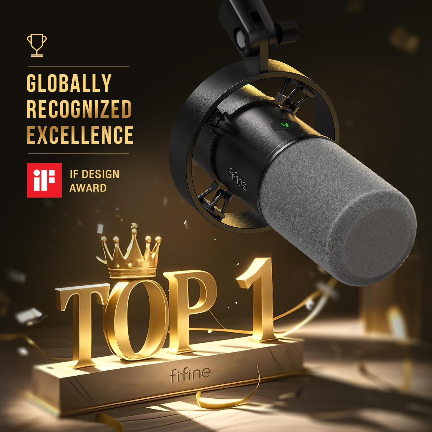 FIFINE K688 XLR USB DYNAMIC PODCAST MICROPHONE FIFINE K688 XLR USB DYNAMIC PODCAST MICROPHONE